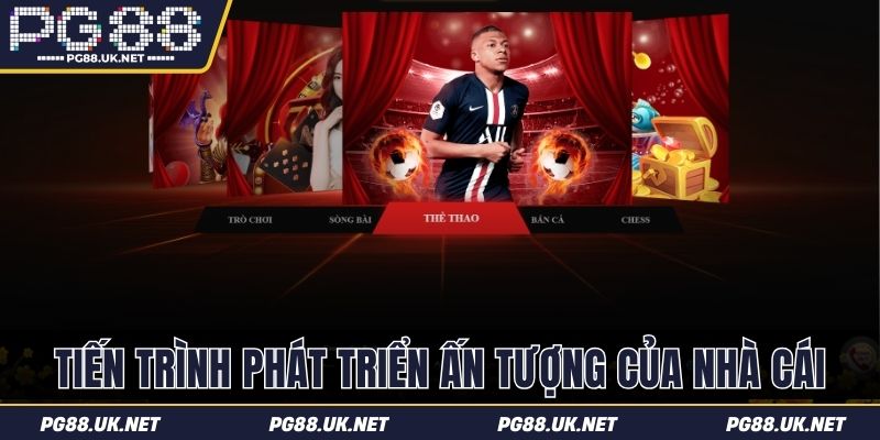 Tiến trình phát triển ấn tượng của nhà cái